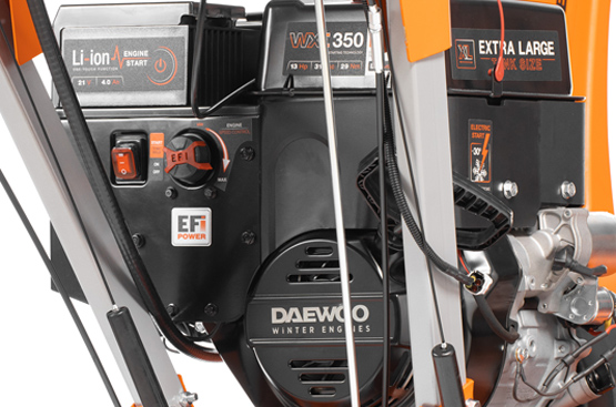 WXE 350 EFI инжекторный двигатель DAEWOO